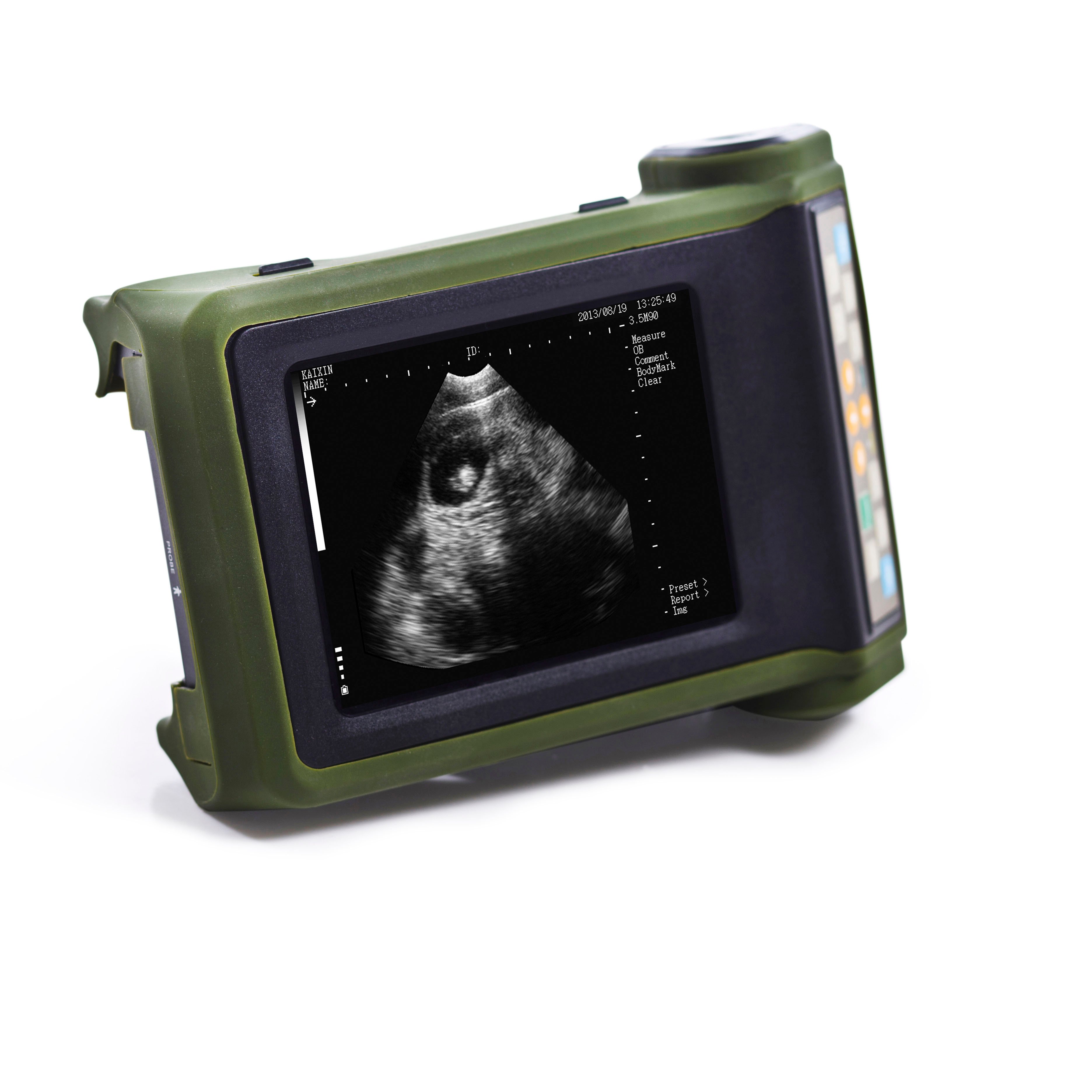 5.7 Inch LED Sector Veterinary Handheld Ultrasound Machine with Sector Probe Medical Ultrasound Instruments