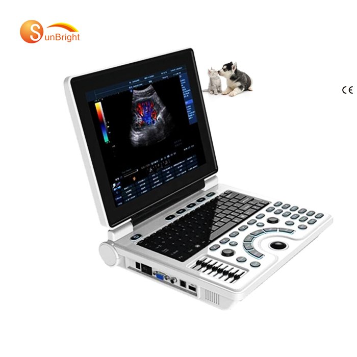 Electronic Ultrasound Equipment Veterinary Use Laptop Medical Ultrasound Instruments