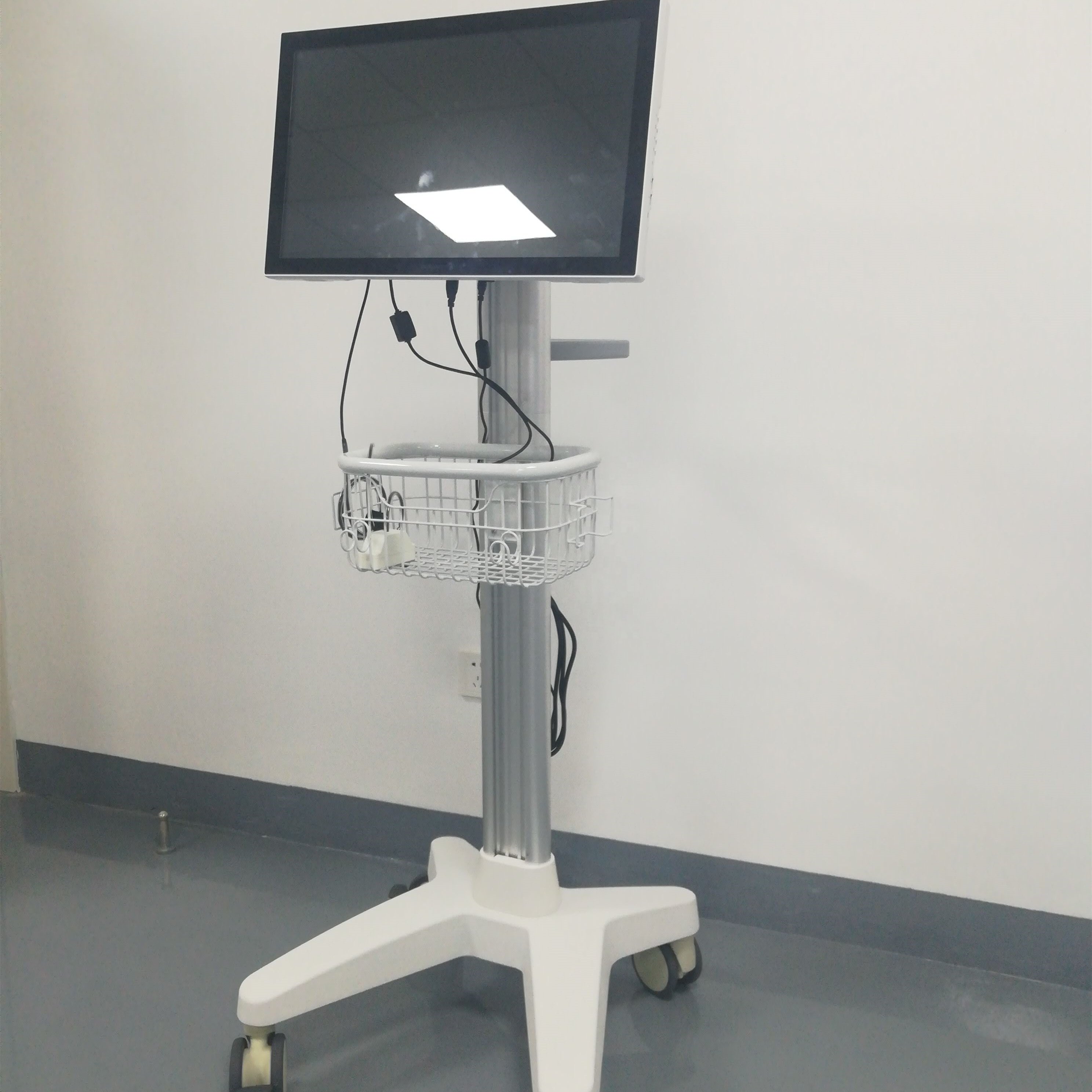 Mobile portable laptop ultrasound scanner Machine medical cart ultrasound instruments trolley with ISO 13485