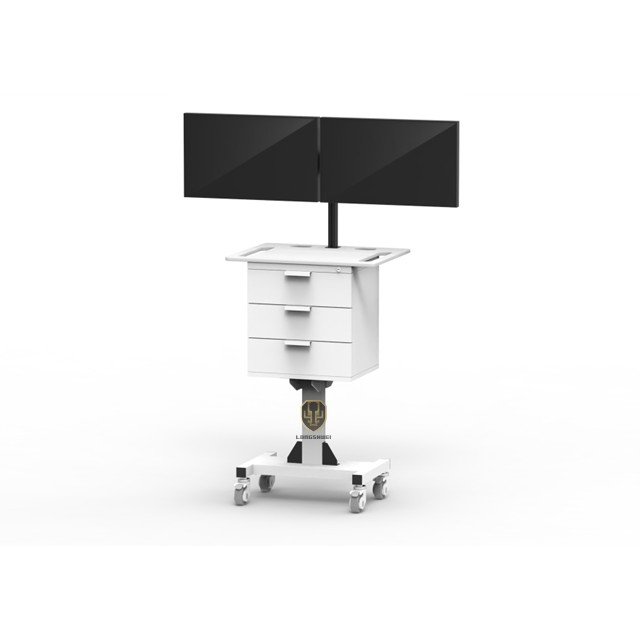 Ultrasound cart mobile medical cart tablet trolley hospital trolley cart roll stand