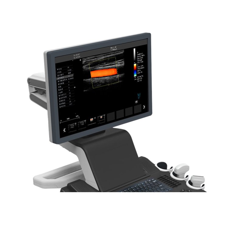 Medical Equipment Factory High Quality 4d Portable Color Doppler Ultrasound System Machine With Cradiac Probe Price