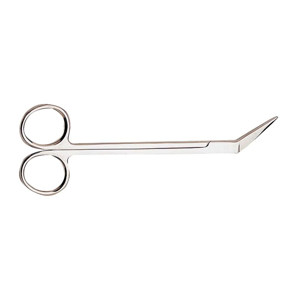Dental Tissue Dissecting Suture Lab Scissor urgical Gum Tissue Scissors Serrated T/C Locklin Scissor 16.5cm