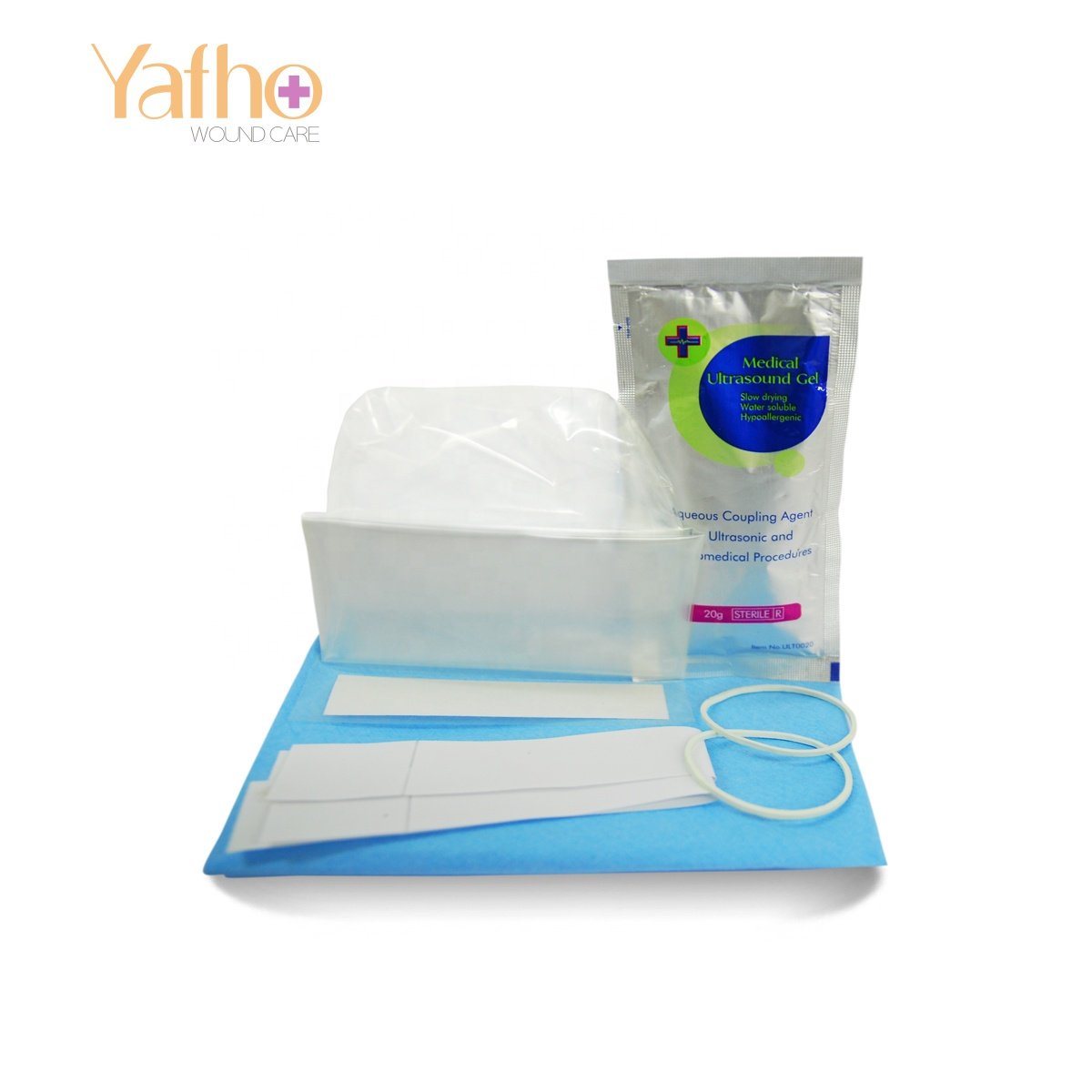 YAFHO Sterile ultrasound probe covers ultrasound probe cover Kit with gel