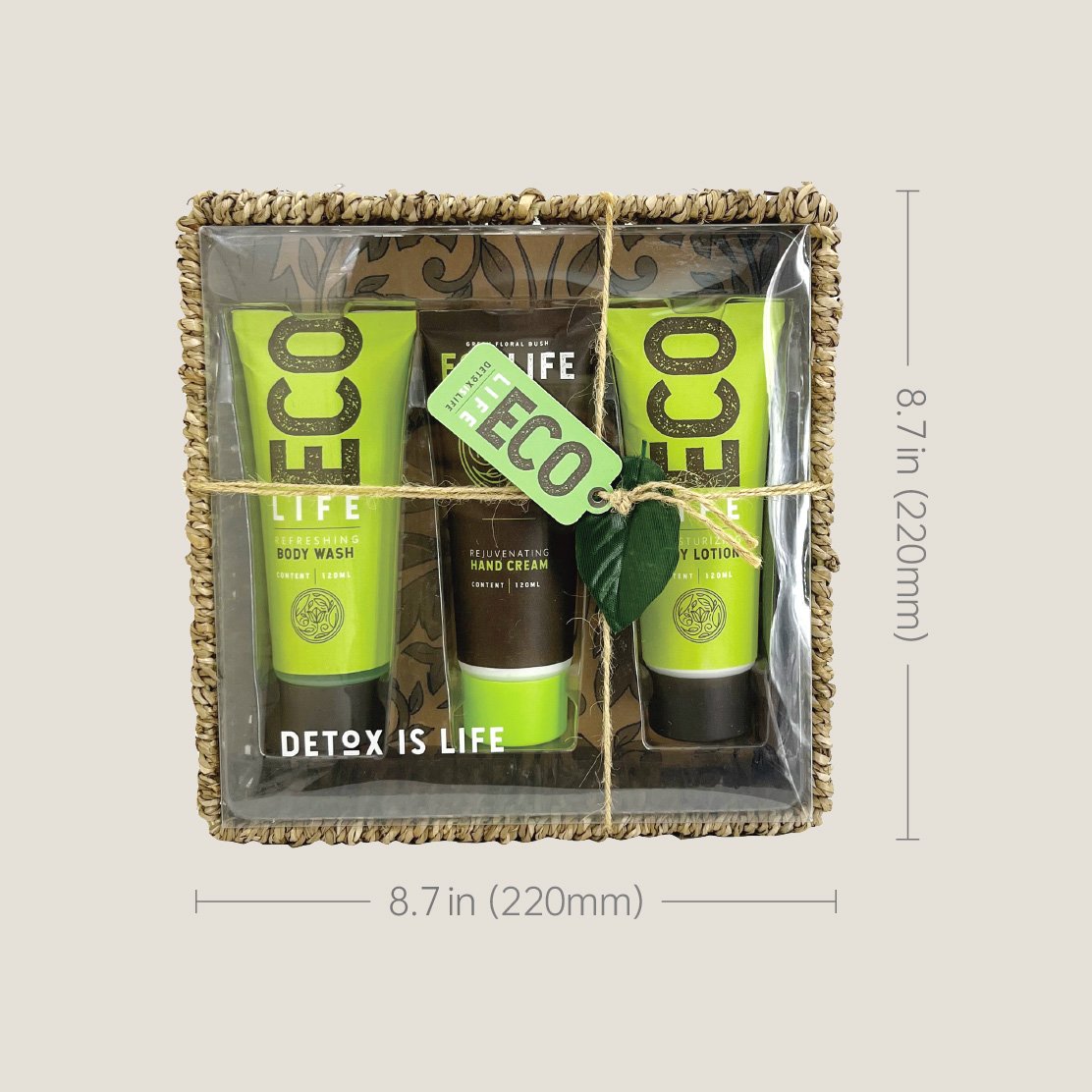 BBC spa basket gift set mini body wash high quality body lotion