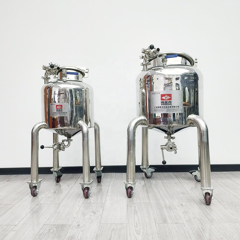 200L Laboratory High quality 304/316 stainless steel mixing storage tank