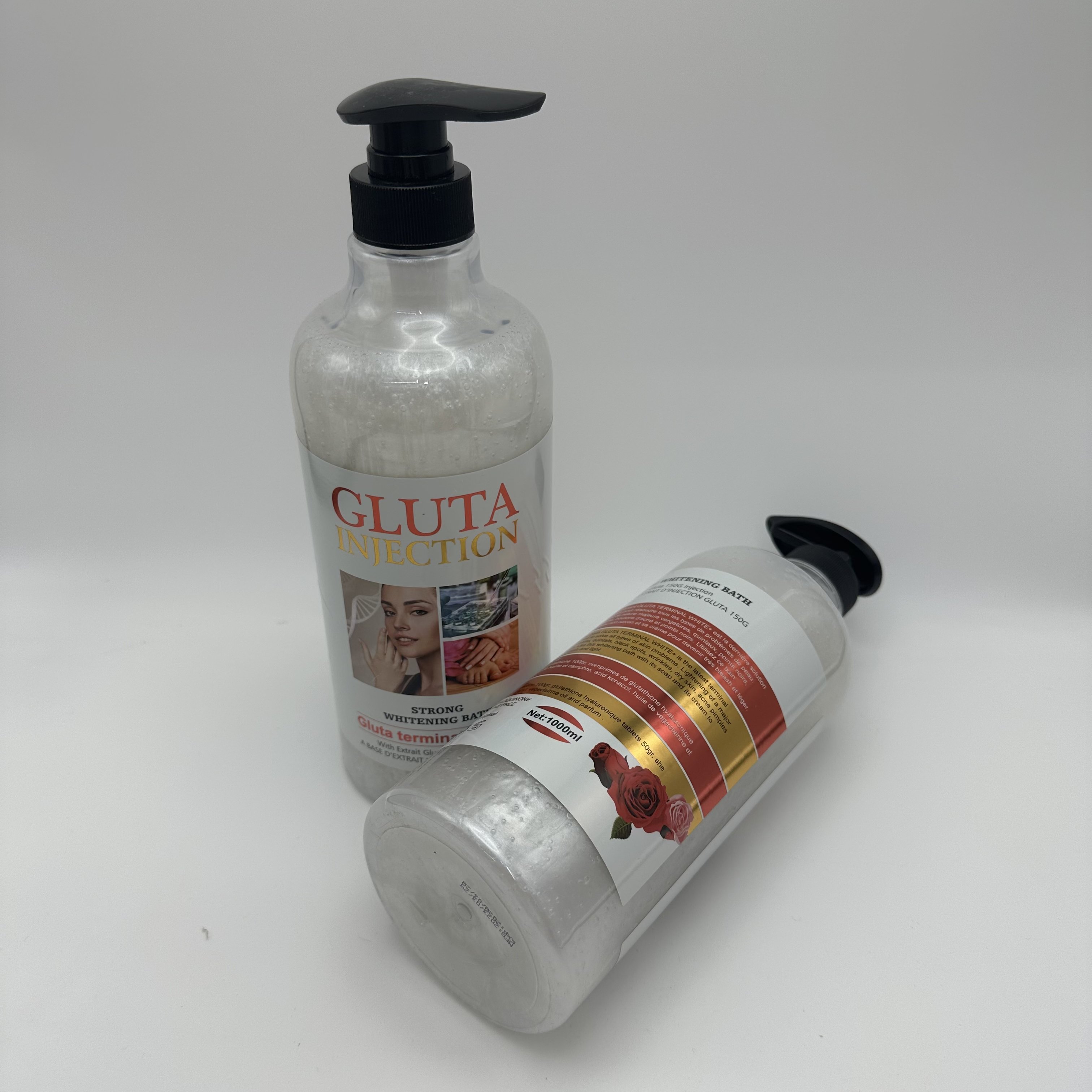 Wholesale Manufacturer Eco-Friendly Skin Lightening Body Wash Gel Manufacturer Eco-Friendly Skin Lightening Body Wash Gel 1000Ml