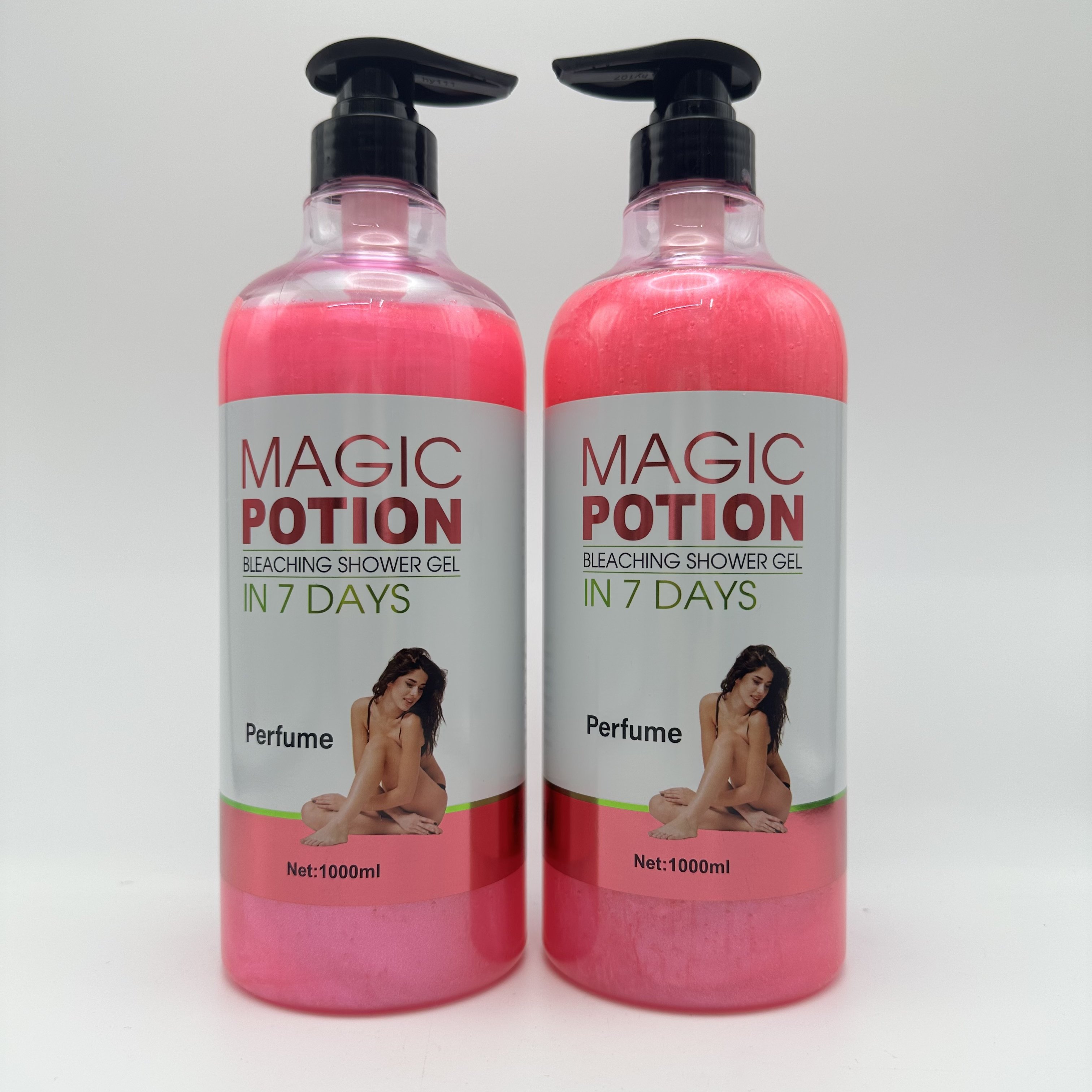 Wholesale Manufacturer Eco-Friendly Skin Lightening Body Wash Gel Manufacturer Eco-Friendly Skin Lightening Body Wash Gel 1000Ml