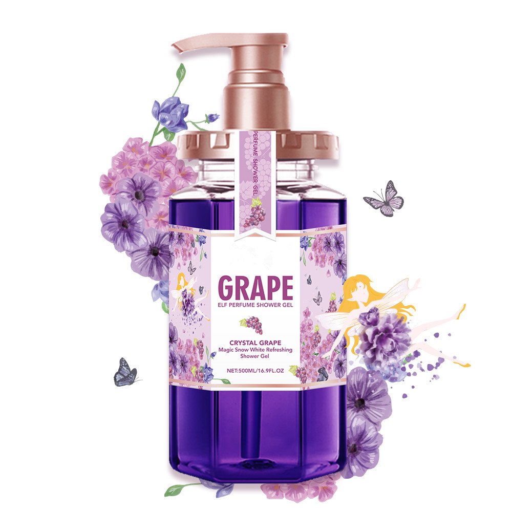 Peach Shower Gel OEM Wholesale Skin Care Deep Cleansing Moisturizing Whitening Anti Acne Peach Body Wash