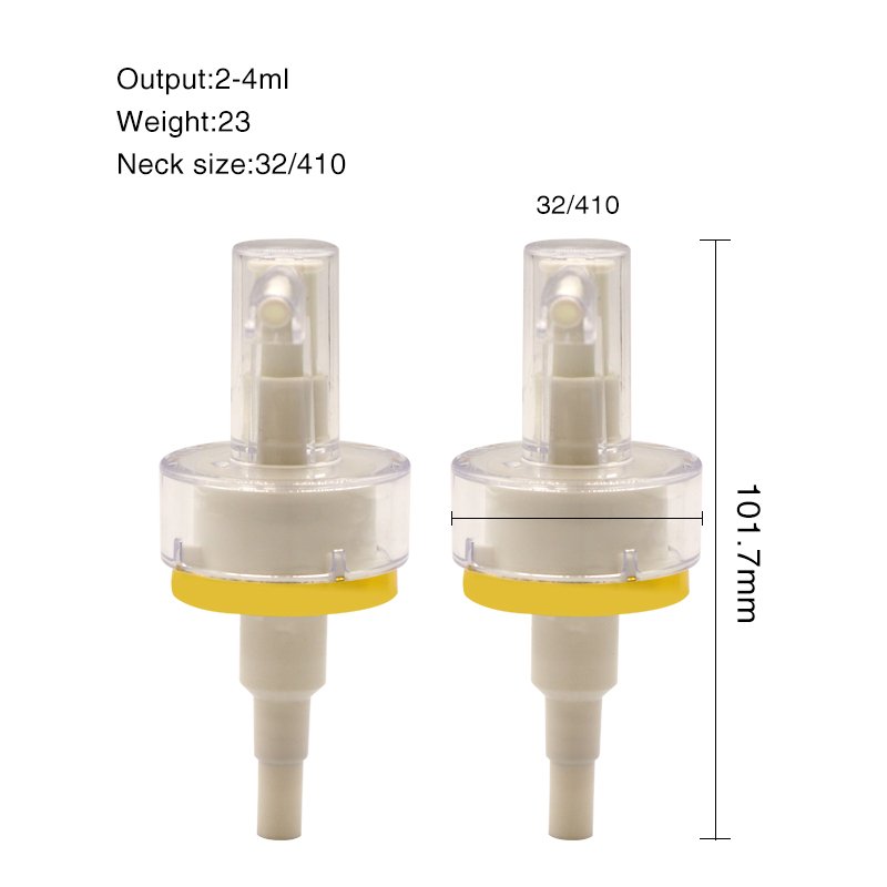 28/410 32/410 good quality double walled plastic lotion pump dispenser for shower gel bottle