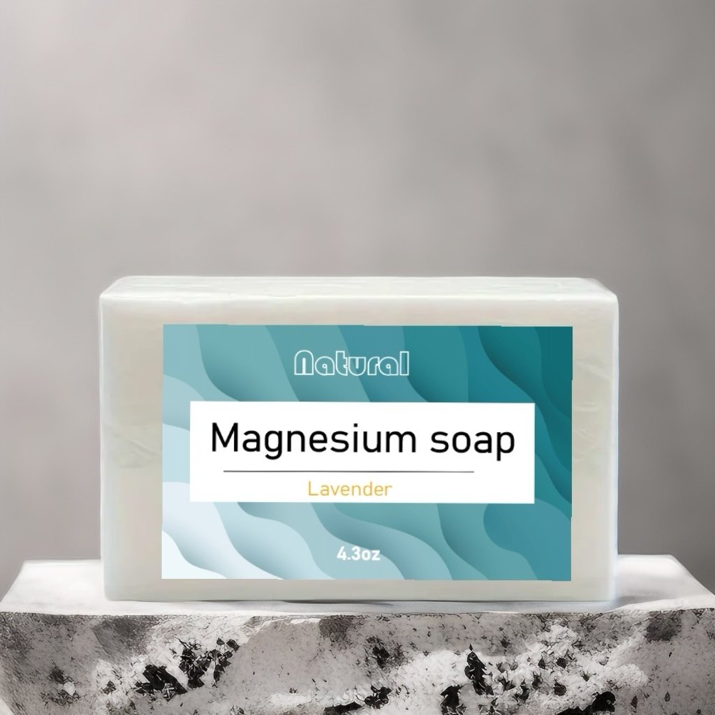 All Natural Handmade Magnesium Soap Bars PH Balanced Yoni Body Wash for Women Shower Gel that Removes Odor