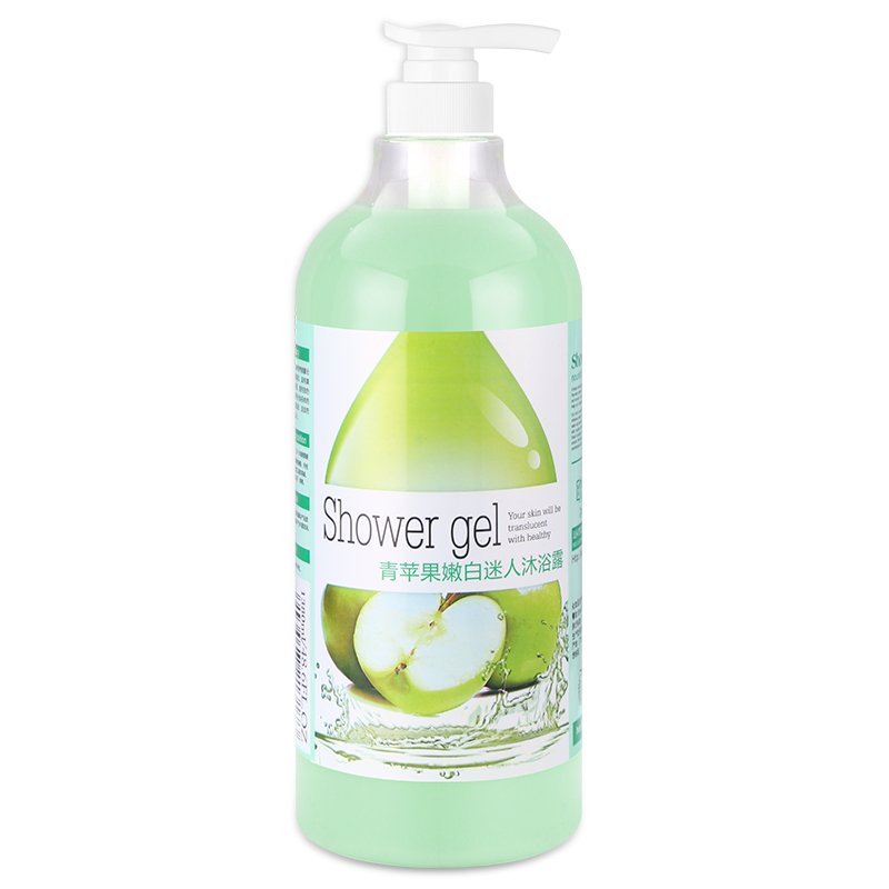 1380ml Apple Orange Body Soap Refreshing Moisturizing Whitening Body Soap Gentle and No Stimulation