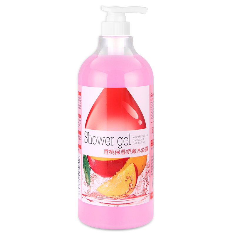 1380ml Apple Orange Body Soap Refreshing Moisturizing Whitening Body Soap Gentle and No Stimulation