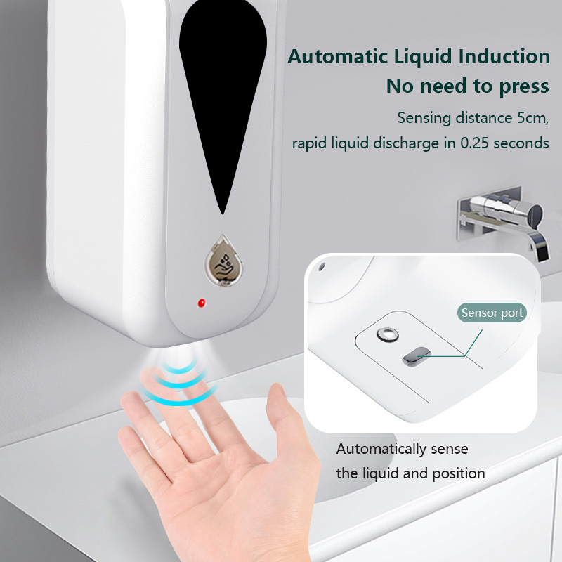 Manual Soap Dispenser Bathroom Shower Gel Liquid Shampoo Dispenser Holder Wall Mounted Soap Dispenser