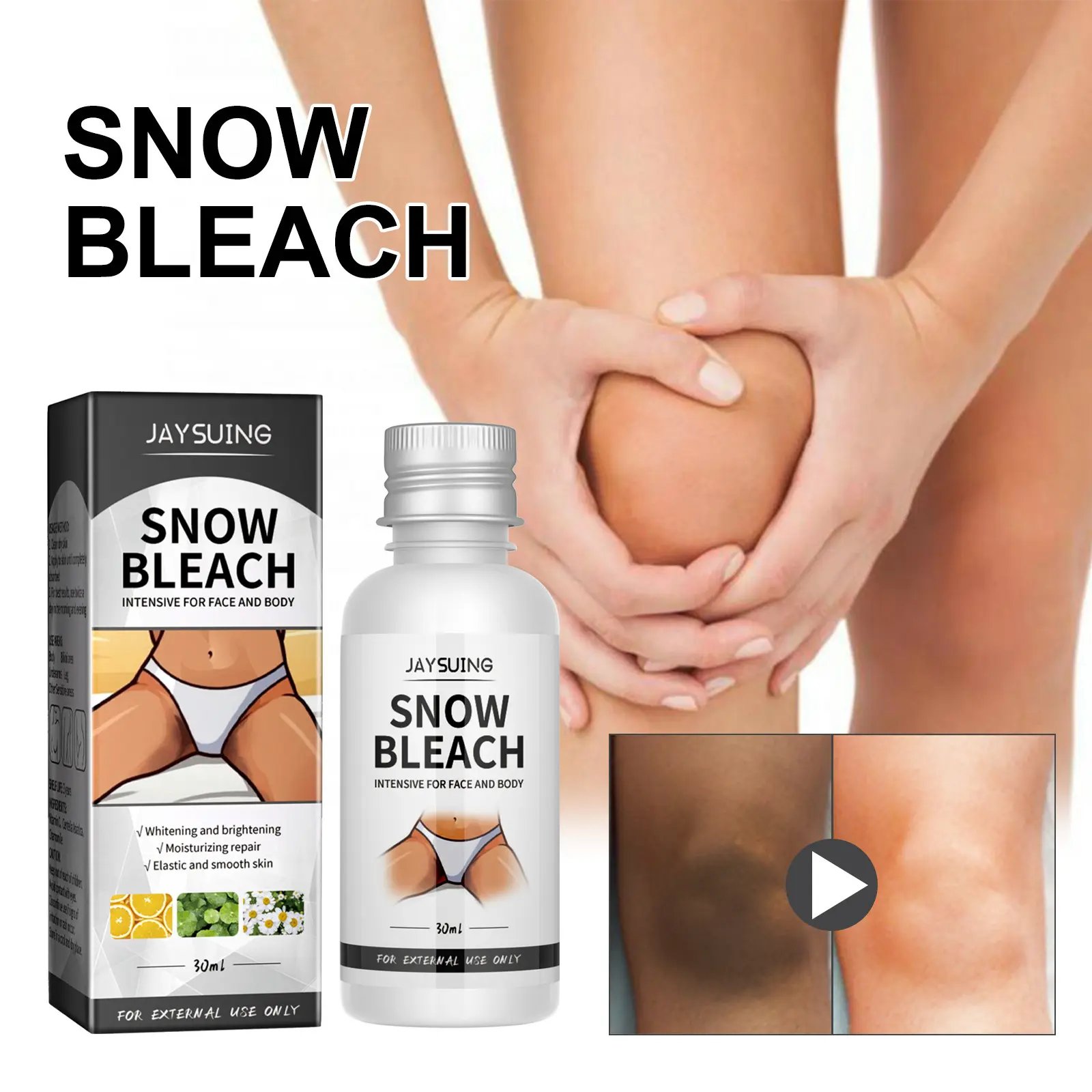 Effective black cream desalting armpit thigh inner joint melanin whitening 30ml wholesale price