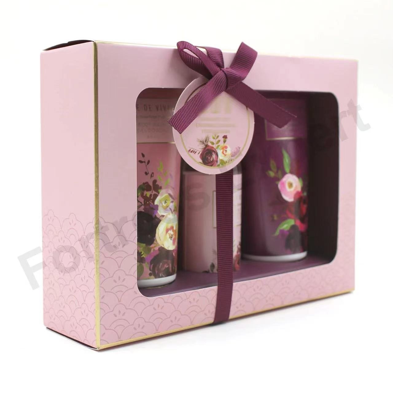 OEM Bath gift Set organic Shower gel Body lotion Body Care Bath Spa Set For Home Body Care Works