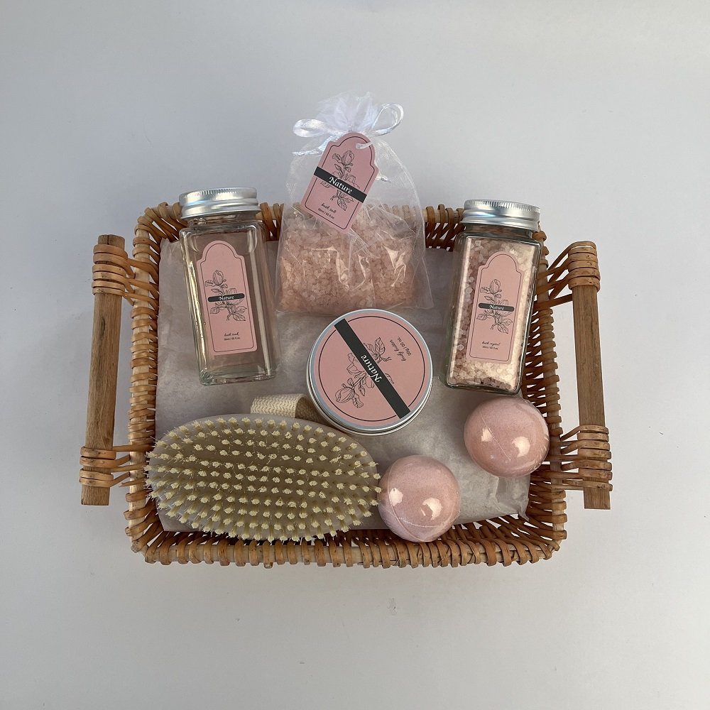 Hot Selling Women's Spa Bath Gift Set Private Label Wholesale Body Wash Shower Gel Vegan Moisturizing Skin Care