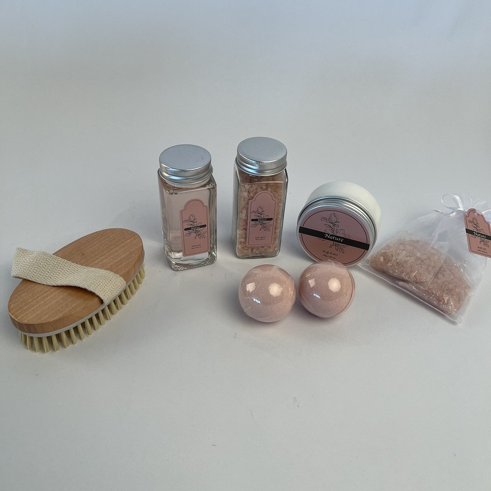 Hot Selling Women's Spa Bath Gift Set Private Label Wholesale Body Wash Shower Gel Vegan Moisturizing Skin Care