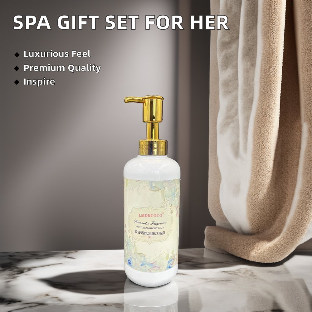 Vegan Natural Ingredients Foaming Shower Gel Mild Cleaning Brightening Exfoliating Petals Body Wash Lotion