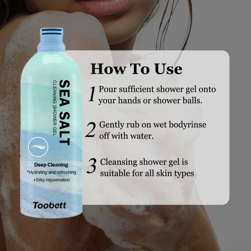 Toobett cleaning shower gel