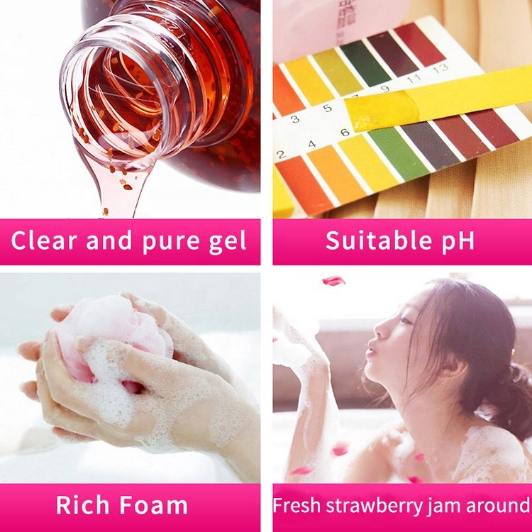 100% Natural Organic Wholesale Best Seller Skin Body Care Nourish Whitening Rose Shower Gel Lotion Moisturizer Body Wash Set