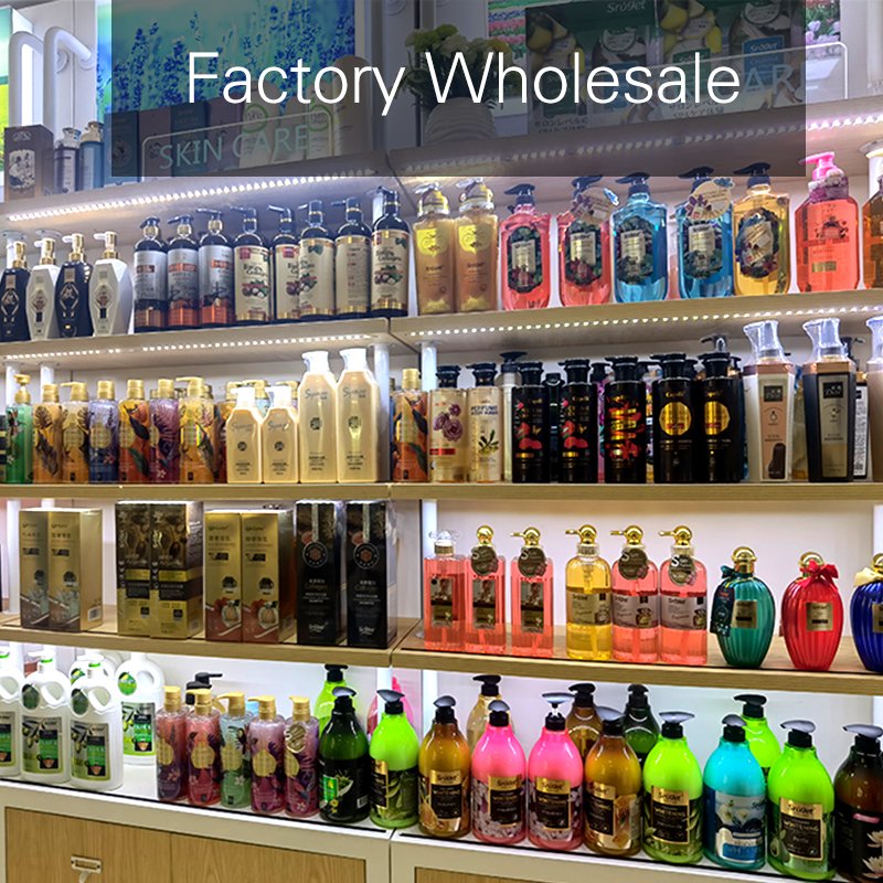 Perfumed Body Wash Shower gel Factory Wholesale Whitening Lightening Flower Scented Exfoliating Shower gels