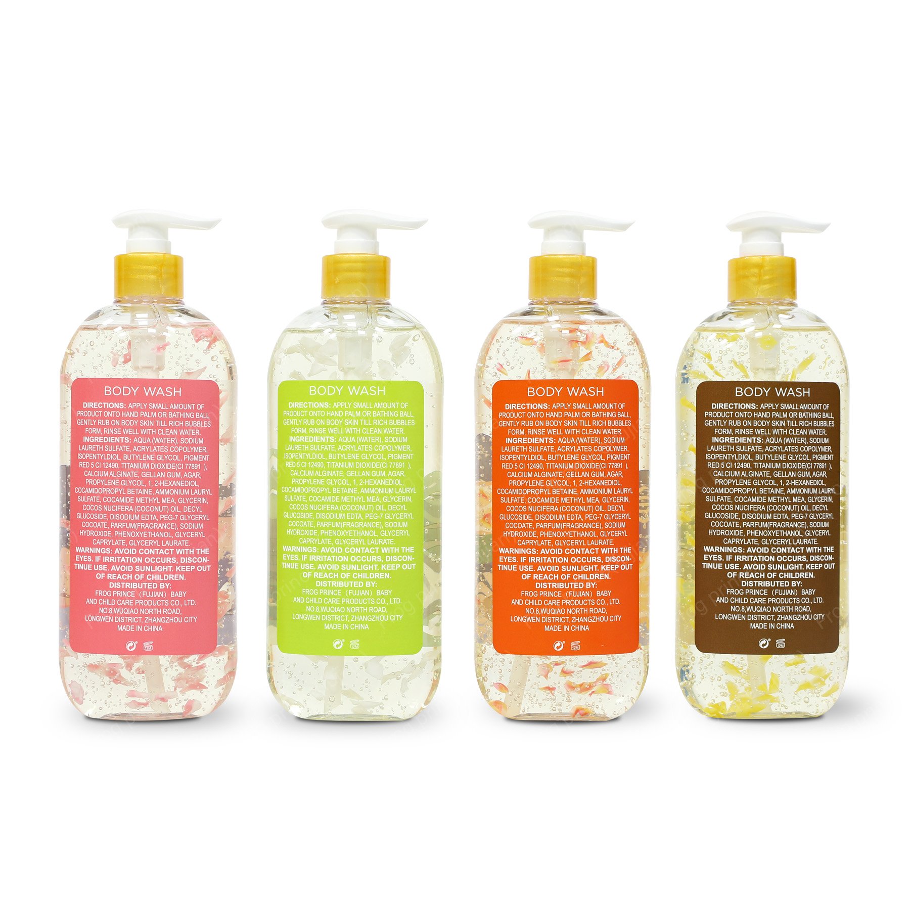 Daily Clean Body Bath shower shower gel Body Wash With Petals For Lady