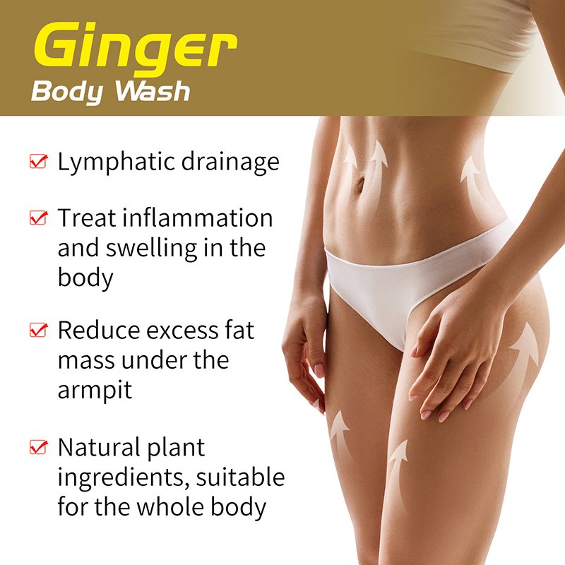 Hot Cream Slimming Cellulite Cream Shower Gel Anti-Cellulite Weight Loss and Organic Ginger Slimming Cream Fat Burning Body Wash