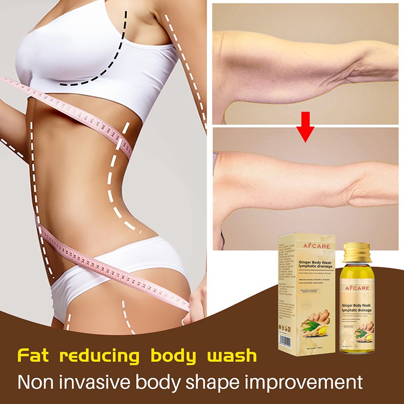 Hot Cream Slimming Cellulite Cream Shower Gel Anti-Cellulite Weight Loss and Organic Ginger Slimming Cream Fat Burning Body Wash
