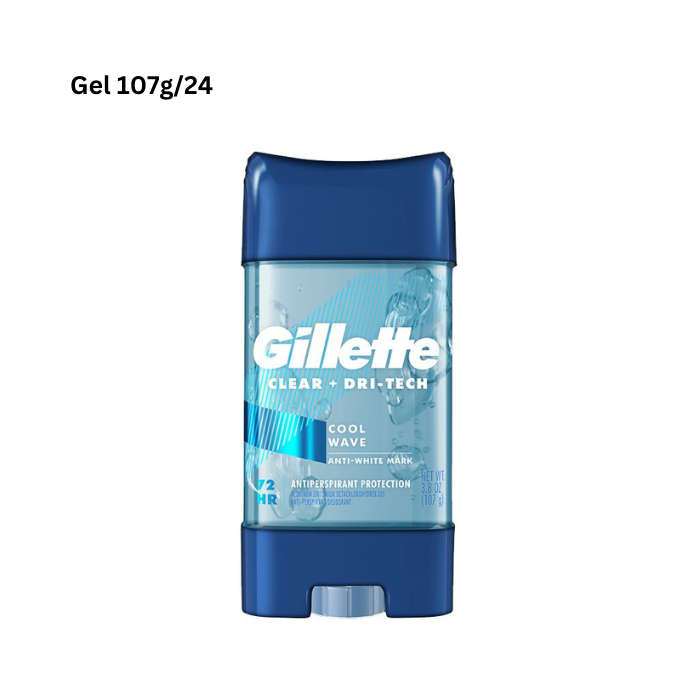 Sale Gillette Gel & Wax Outstanding deodorant and sweat reduction P&G