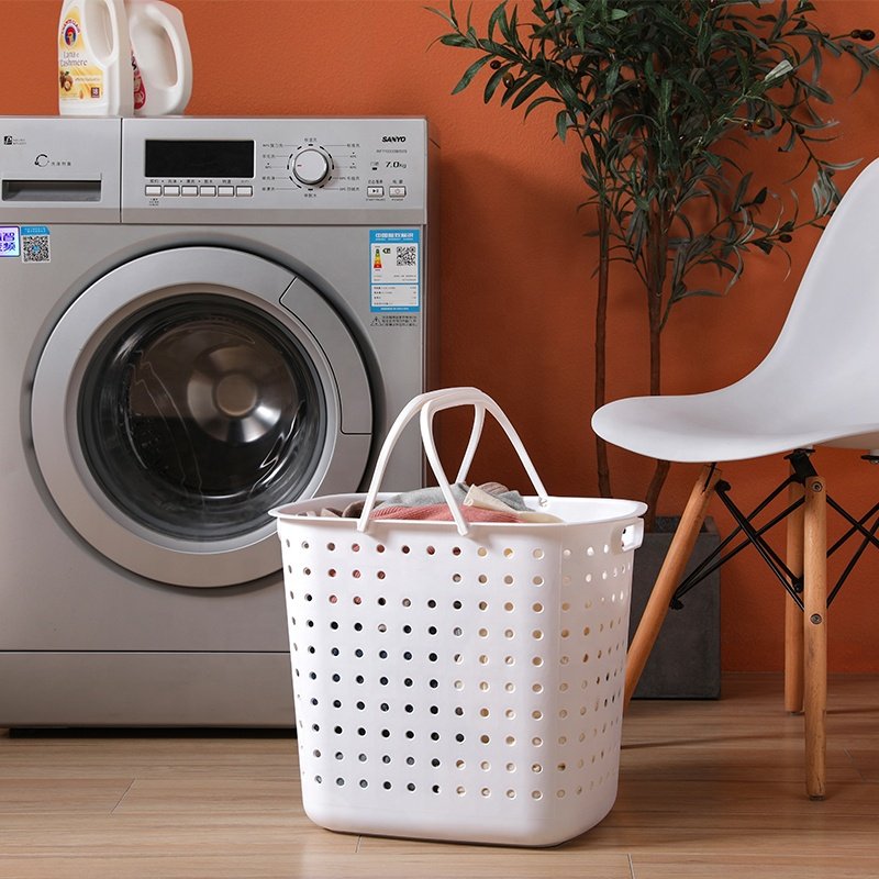 2020 New Bathroom Shampoo Shower Gel Storage Rolling Plastic 3-Tier Laundry Basket Dirty Clothes Basket