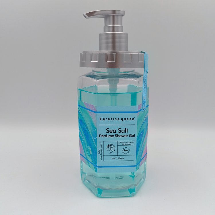 OEM /ODM Free Sample Organic Sea Salt Shower Gel Bath Body Wash Private Label Wholesale