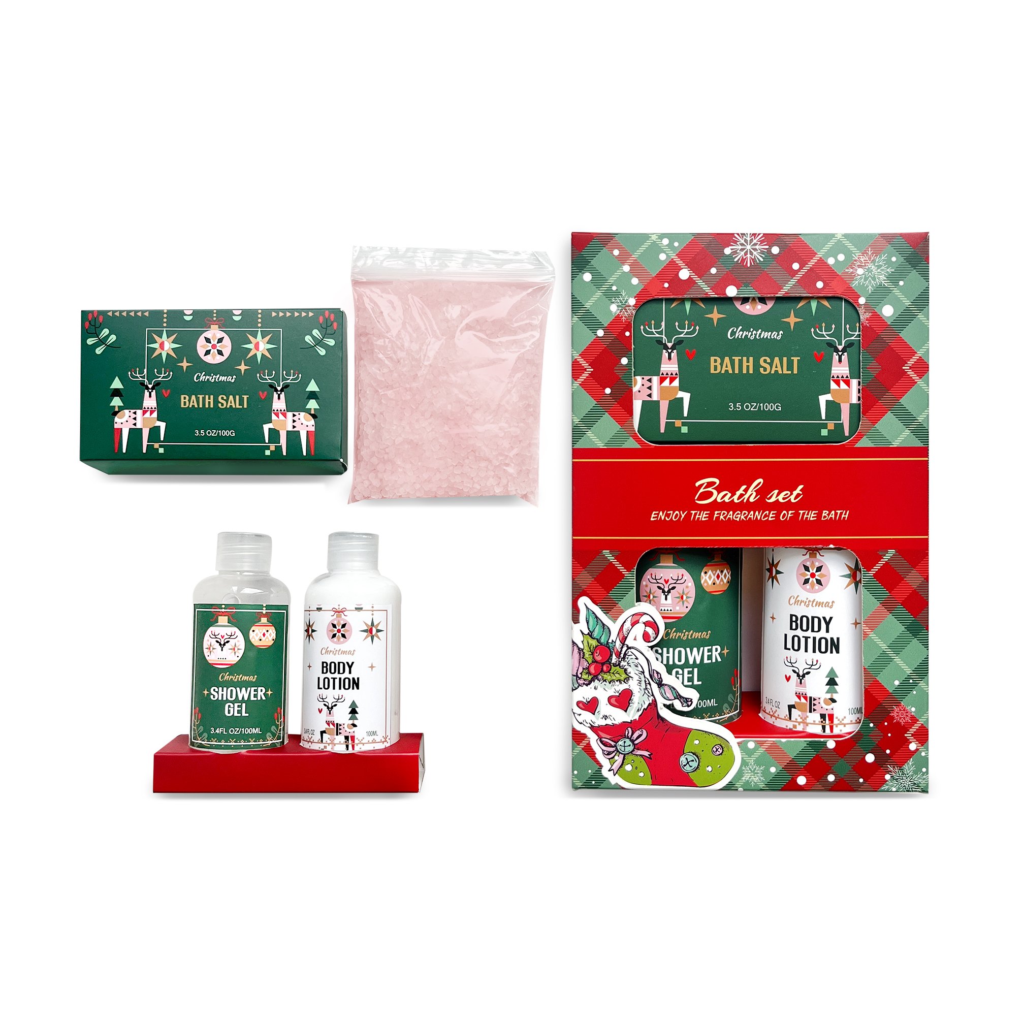 Hot Sale Skin Care Iris Garden Spa Products Bubble Woman Shower Gel Body Custom Gift Bath Set