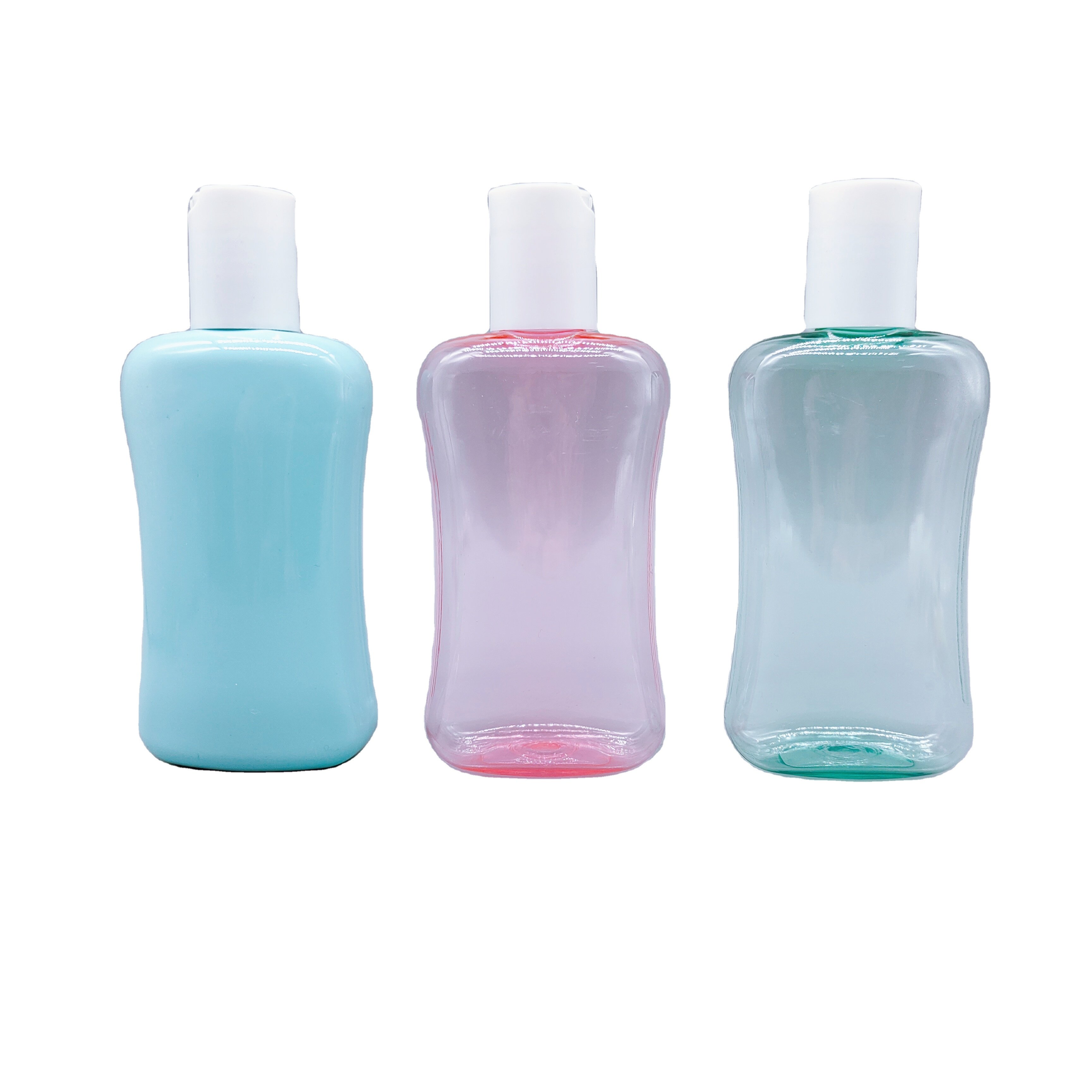 Plastic Bottle With Lid 200ml Luxury Color Plastic Bottle Squeeze Baby body Toner Lotion Hand Wash Gel Face Lotion Packaging