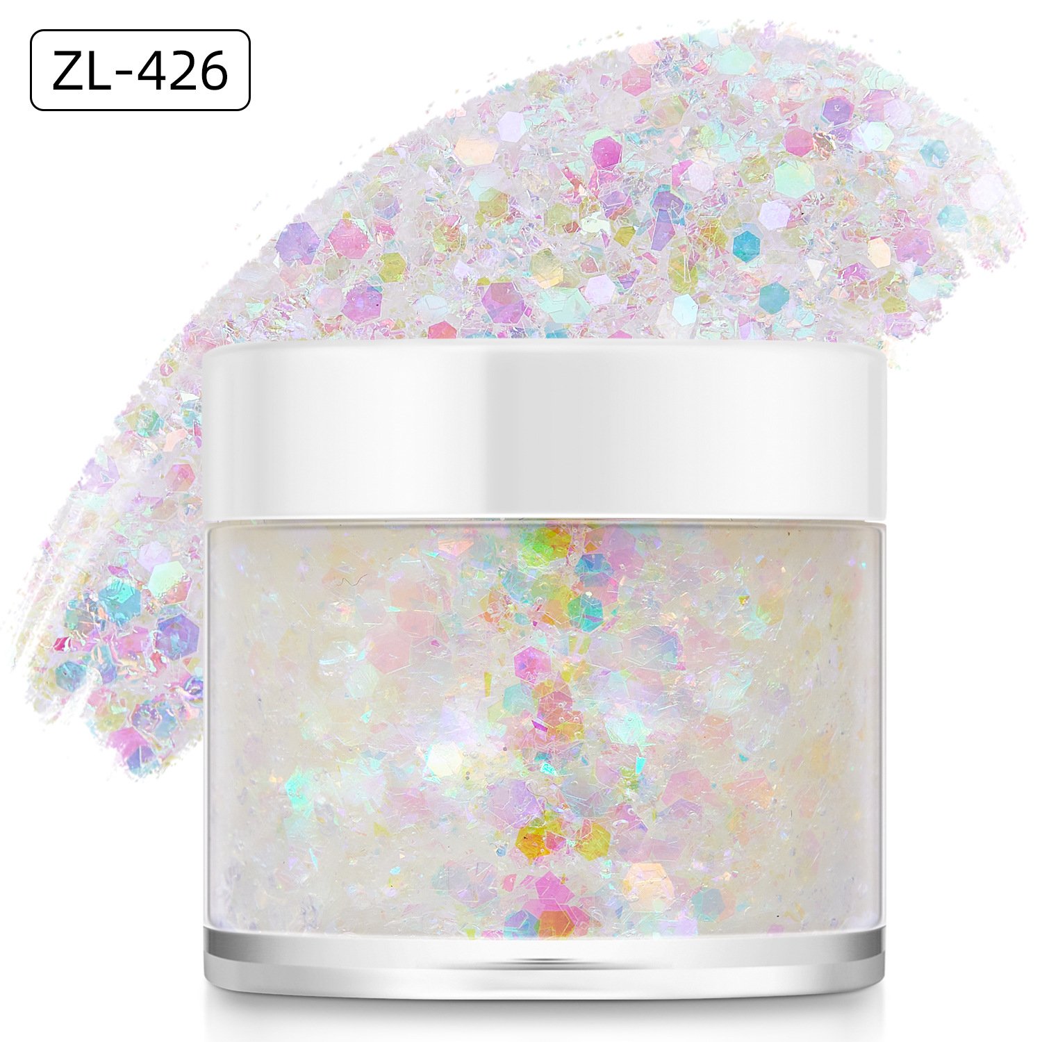 MLM custom makeup Christmas Body Glitter Makeup Gel Glitter Mix Nail Gel Glitter Hair Face Embellishments Nail Christmas Charms