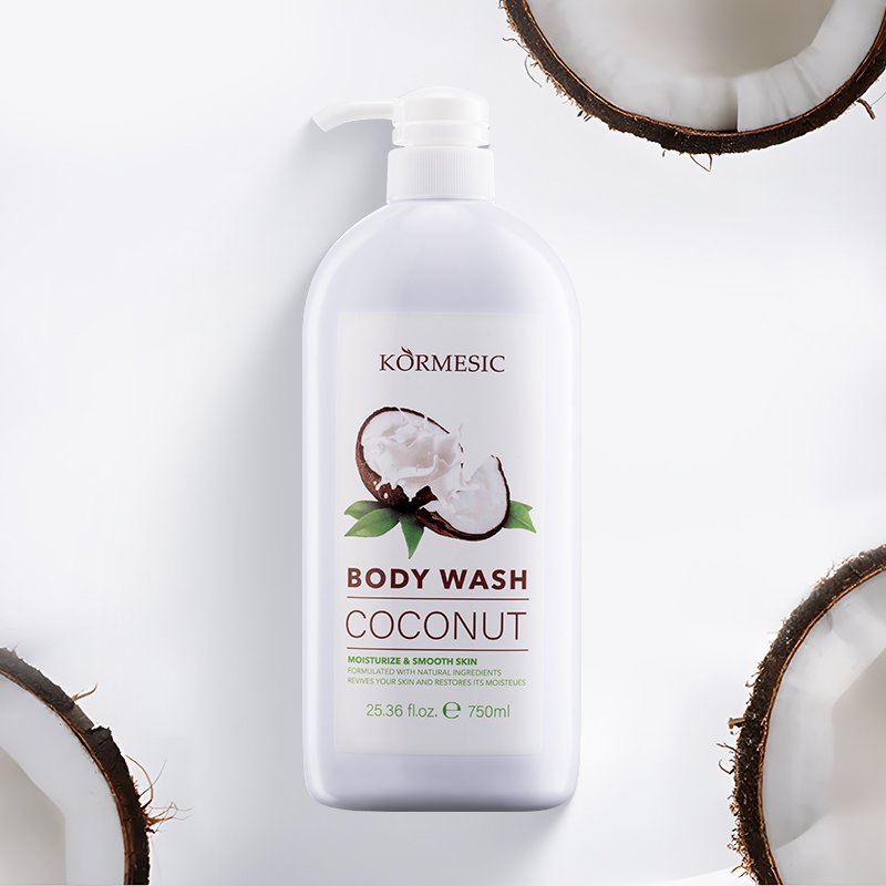 KORMESIC OEM & ODM Body Wash Shower Coconut body wash