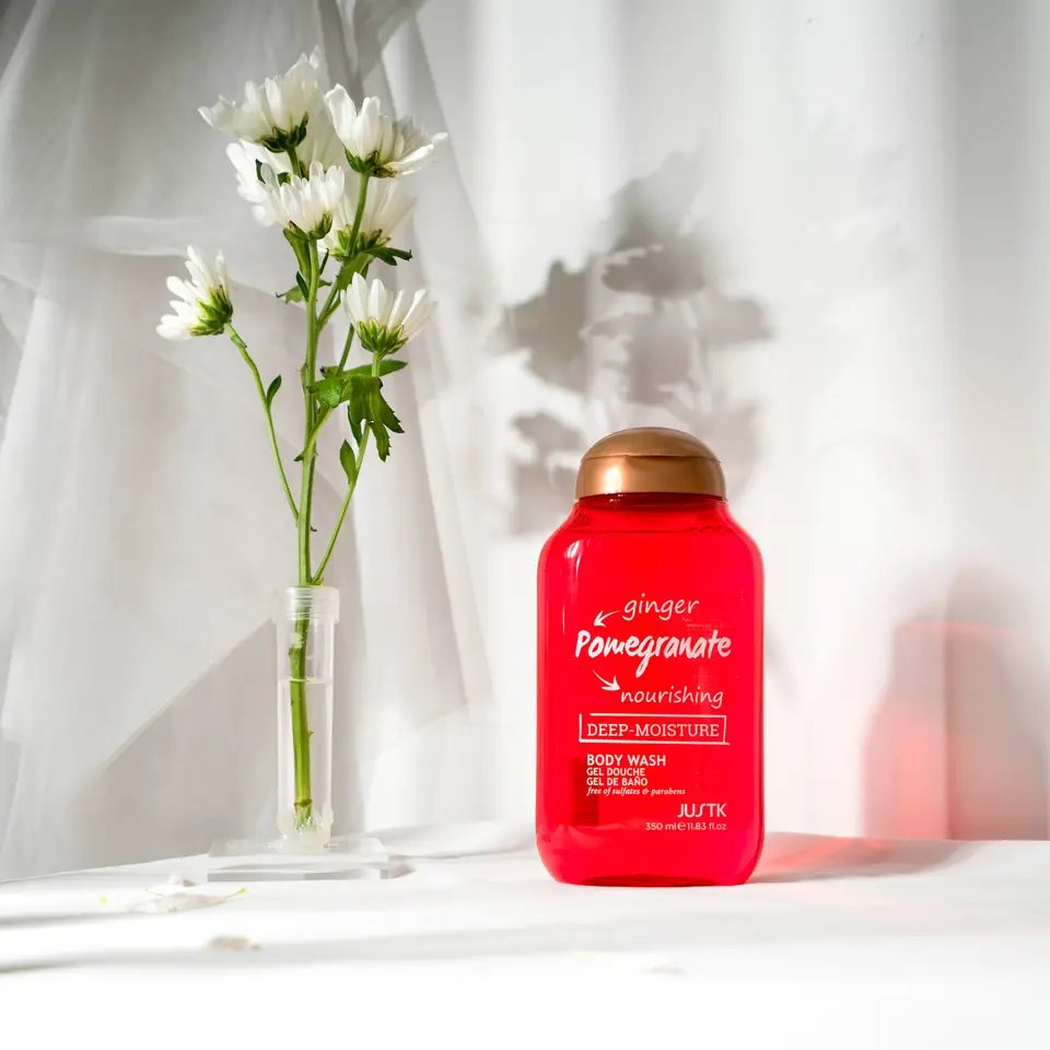 Wholesale skin whitening bath shower gels ginger pomegranate moisturizing organic body bath shower gel body wash