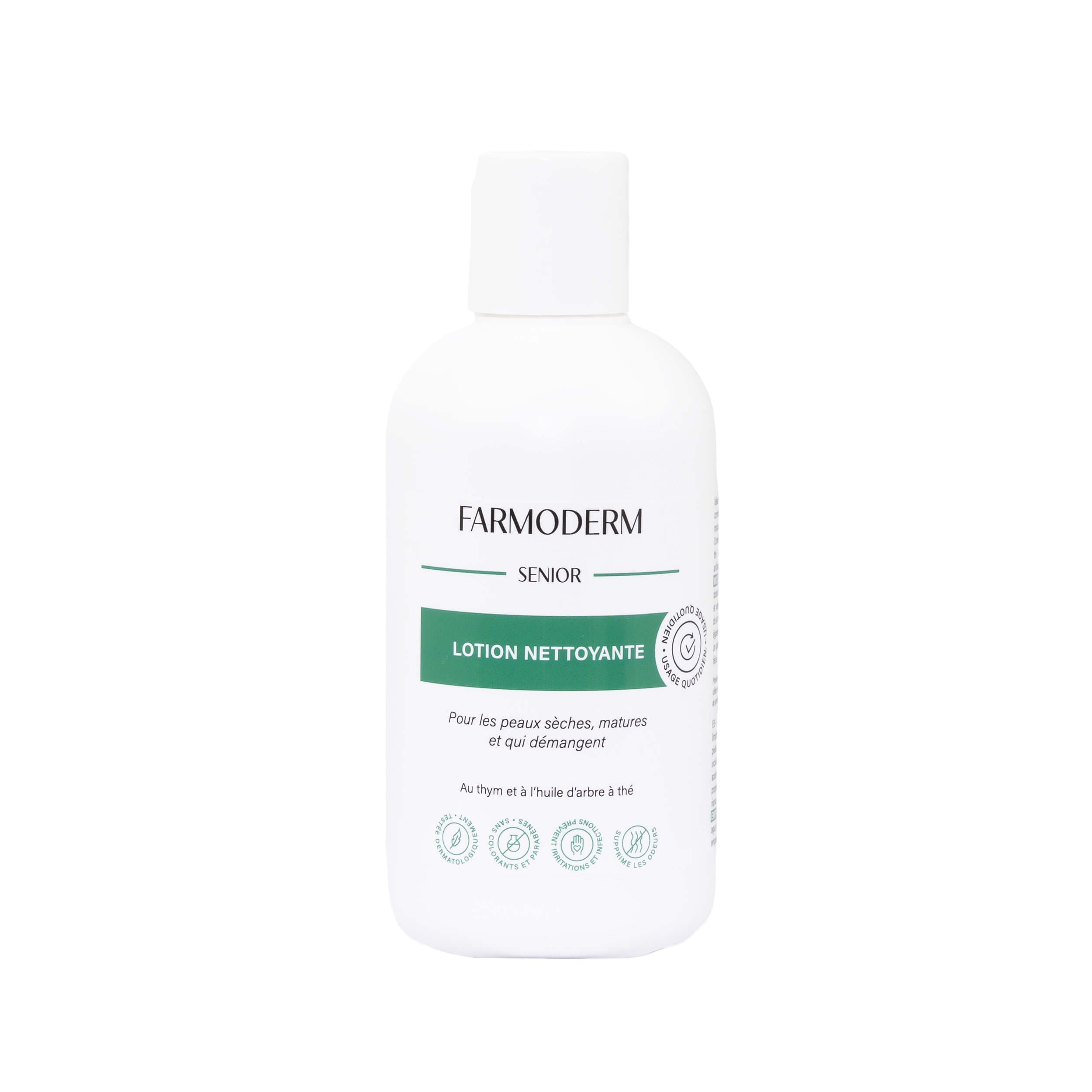 100% Made in Italy Best Daily Body Wash for Adults with Sensitive Dry Mature Itchy Skin Thyme and Tea Tree Oil Cream