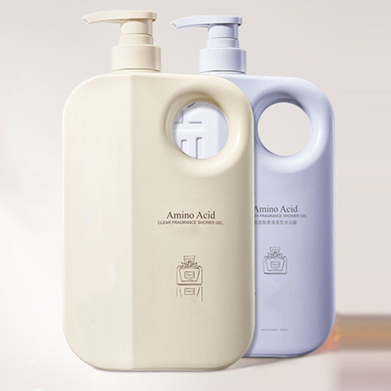 Plant Based Moisturizing Amino Acid Natural Plant Essence Lavender Fragrance Shower Gel Body Wash