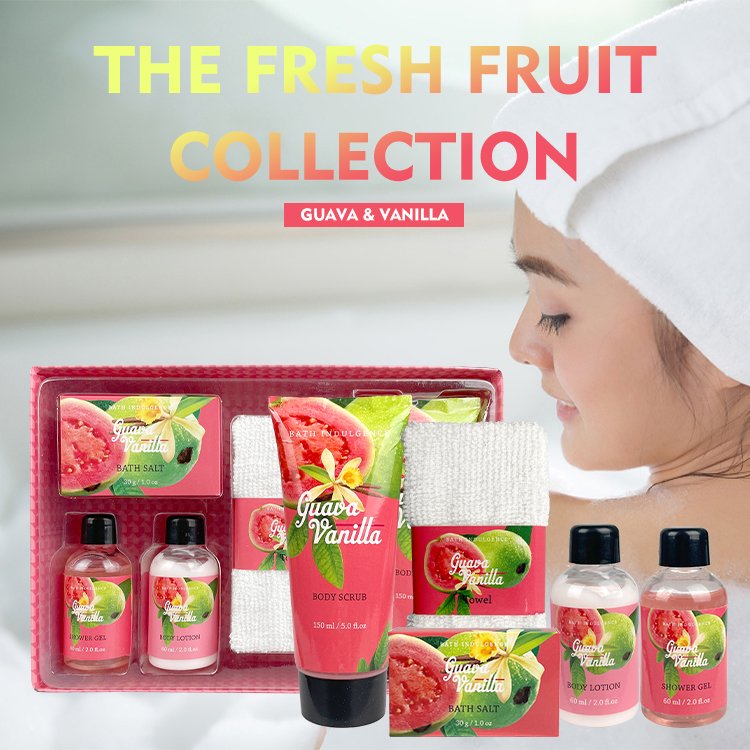 OEM Wholesale Beauty Personal Care Holidays Travel Home Bath Spa Gift Set Collection Bath Gift Set For Woman