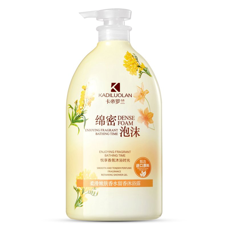 1000ml Niacinamide Whitening Body Soap Foam Rich Moisturizing Brightening Skin Color Silky Perfume Body Soap
