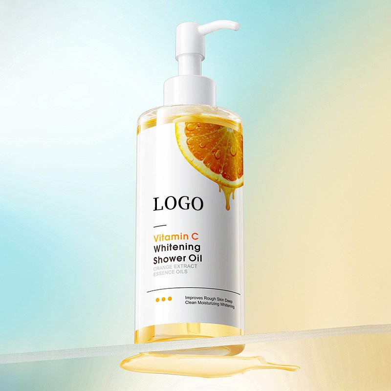 Body Wash Gel Bath Oil For Dry Skin Long Lasting Fragrance New Formulas Vitamin C Sweet Almond Olive Body Wash Oil Shower Gel