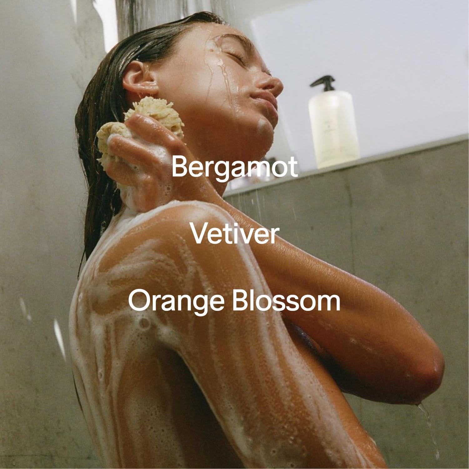 natural whitening body wash for all skin types with Antioxidant Niacinamide & Hyaluronic Acid cleansing shower gel