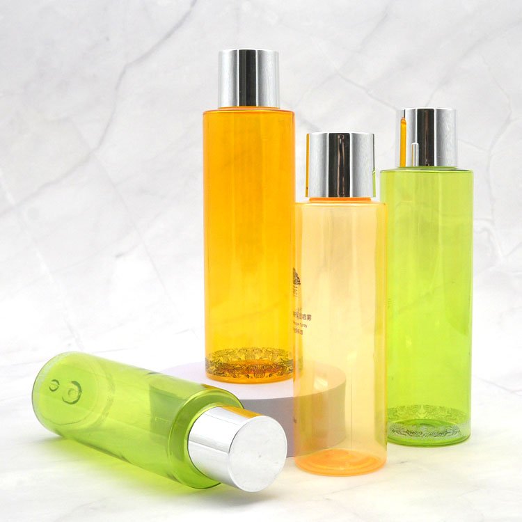 Luxury Empty Body Wash Soap Dispenser Bottle Foaming Body Wash Bottle Round Cosmetic Plastic with Pump Custom Packaging White