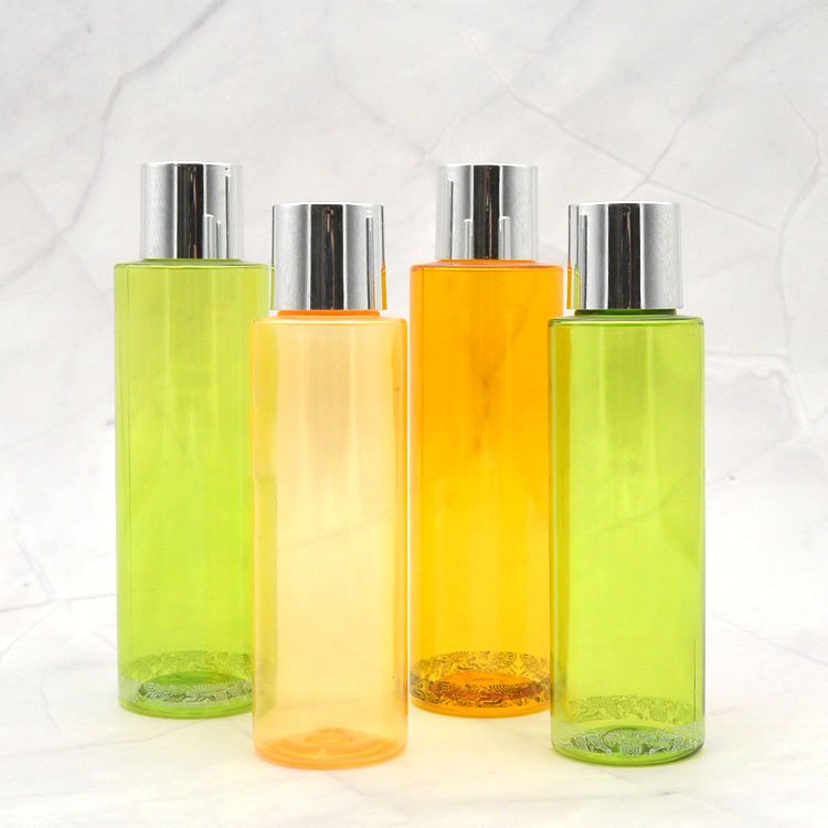 Luxury Empty Body Wash Soap Dispenser Bottle Foaming Body Wash Bottle Round Cosmetic Plastic with Pump Custom Packaging White