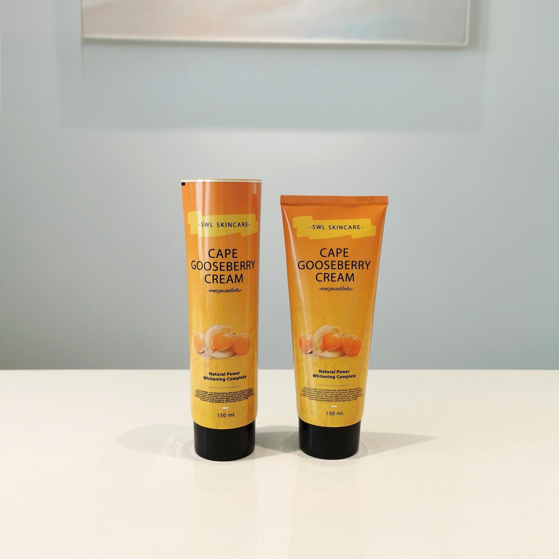 Custom body lotion shower gel shampoo cleanser packaging