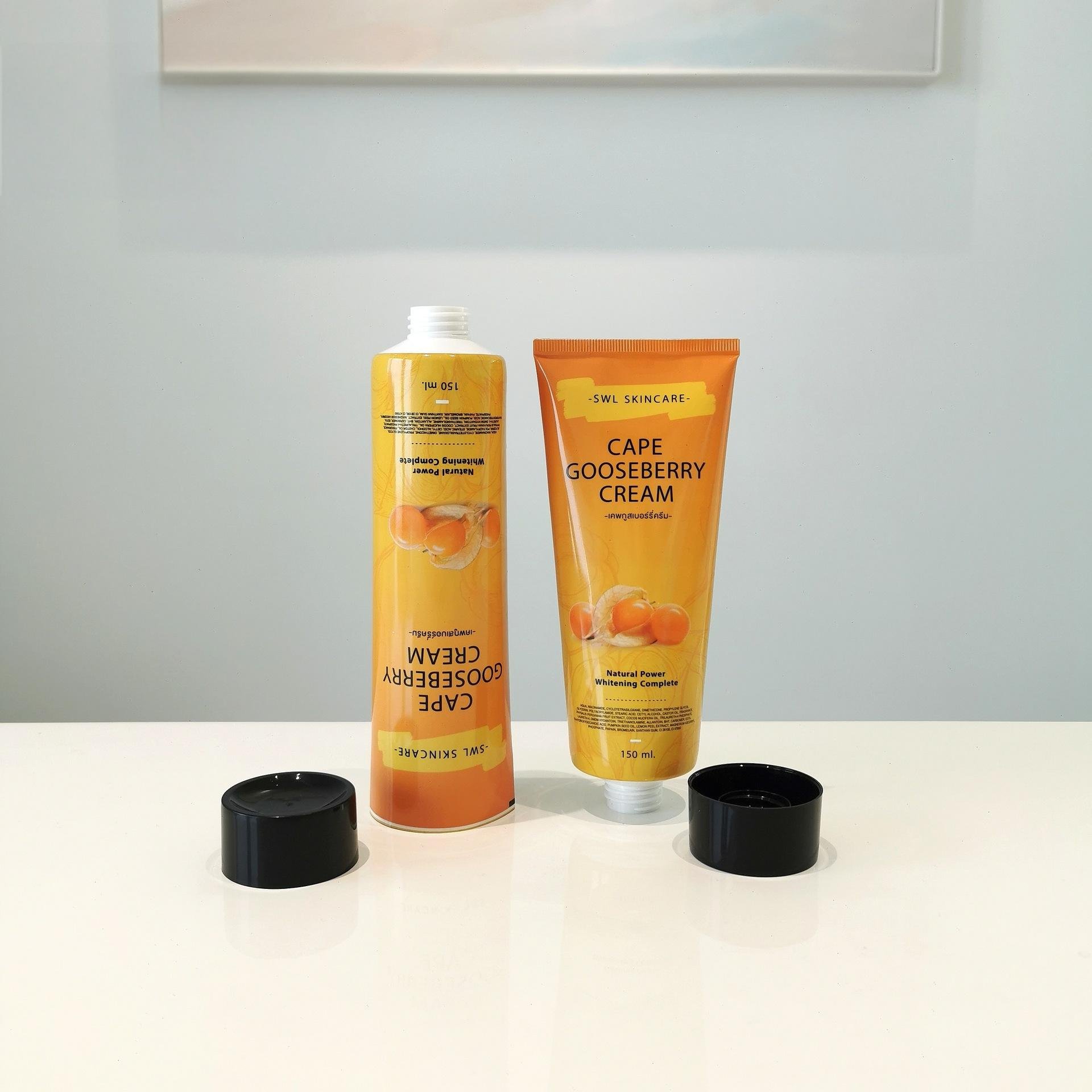 Custom body lotion shower gel shampoo cleanser packaging