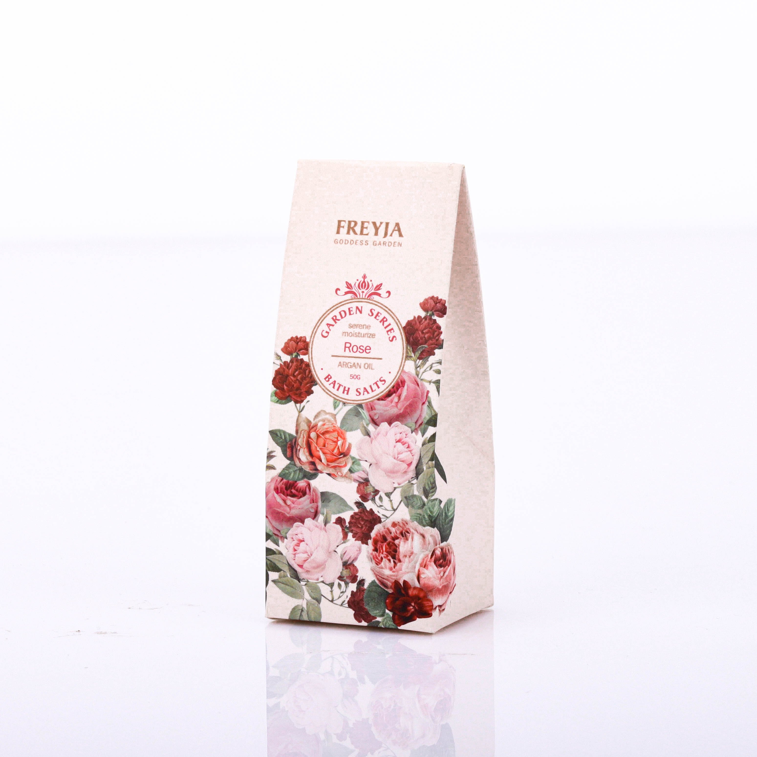 Garden series private label luxury valentines day shower gel bath salt soap body care spa kit mothers Day spa bath gift sets