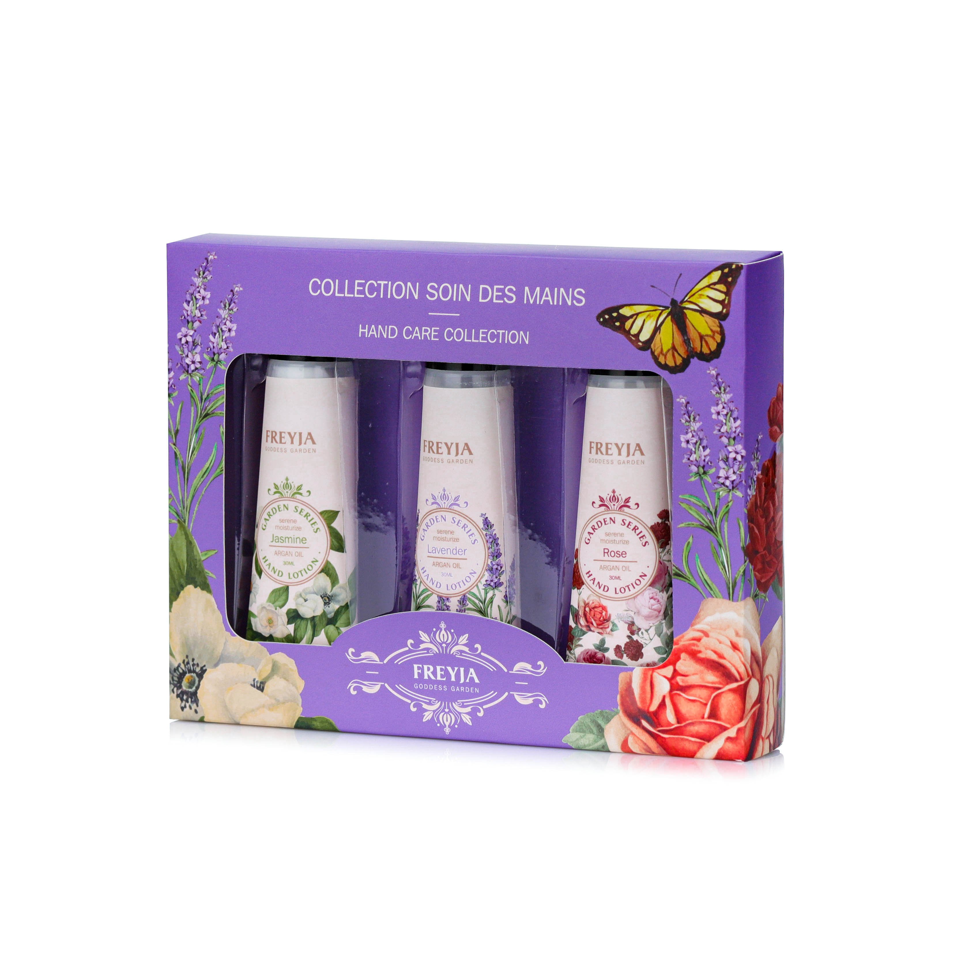 Garden Series body sets beauty hand lotion women body spa bath gift sets with box