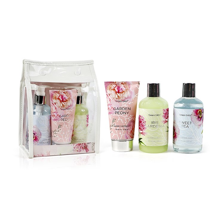 Custom Logo Cleaning Shower Gel Moisturizing Bubble Bath Luxury Body Lotion Gift Set Mother Day Body Bath Gift Set
