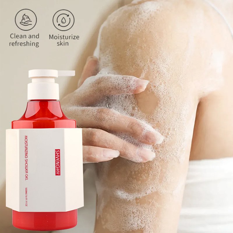 Hot Selling Moisturize Cleaning Rejuvenate Your Skin Amino Acid Whitening Shower Gel Set